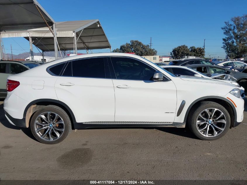 2015 BMW X6 xDrive35I VIN: 5UXKU2C53F0N76432 Lot: 41117054