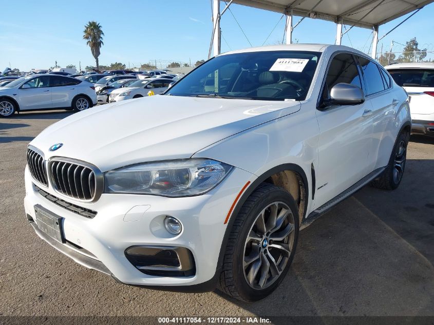 2015 BMW X6 xDrive35I VIN: 5UXKU2C53F0N76432 Lot: 41117054