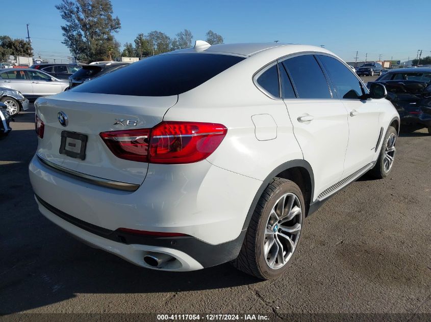 2015 BMW X6 xDrive35I VIN: 5UXKU2C53F0N76432 Lot: 41117054