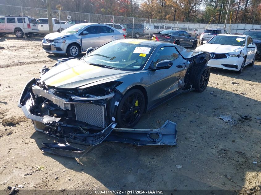 2022 Chevrolet Corvette Stingray Rwd 3Lt VIN: 1G1YC3D43N5100699 Lot: 41117072