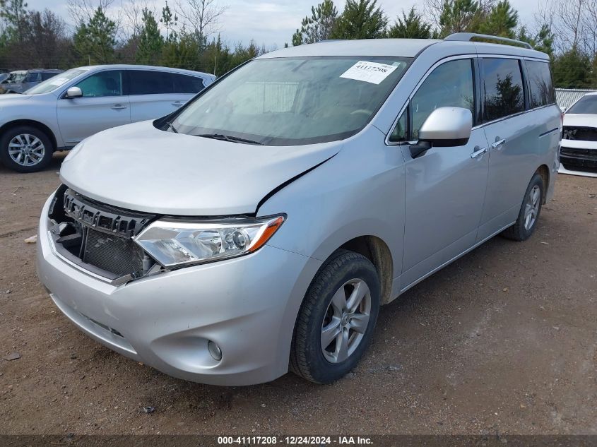 2017 Nissan Quest Sv VIN: JN8AE2KP3H9168285 Lot: 41117208