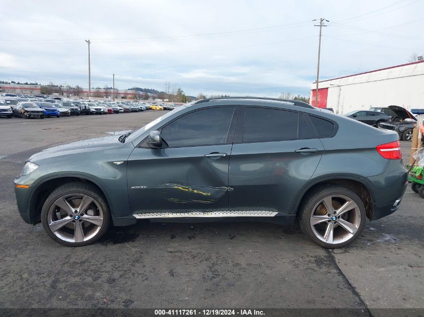 2009 BMW X6 xDrive50I VIN: 5UXFG83559LZ94179 Lot: 41117261