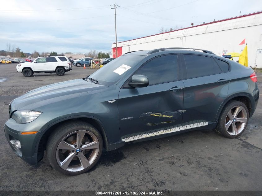 2009 BMW X6 xDrive50I VIN: 5UXFG83559LZ94179 Lot: 41117261