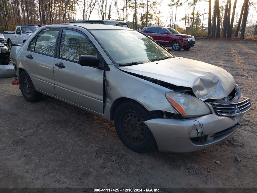 2007 Mitsubishi Lancer Es VIN: JA3AJ26E17U017424 Lot: 41117425