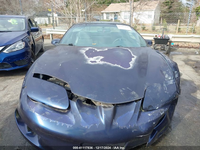 1998 Pontiac Firebird VIN: 2G2FS22K7W2227910 Lot: 41117836