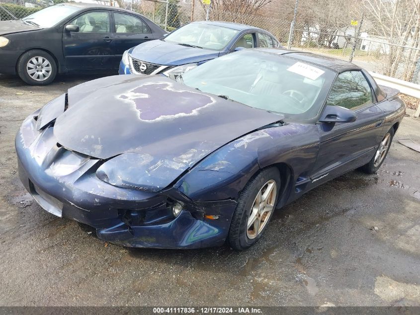 1998 Pontiac Firebird VIN: 2G2FS22K7W2227910 Lot: 41117836