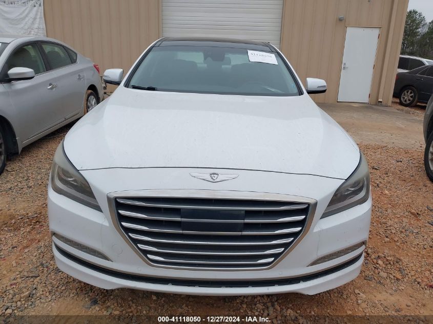 2015 Hyundai Genesis 5.0 VIN: KMHGN4JF8FU073687 Lot: 41118050