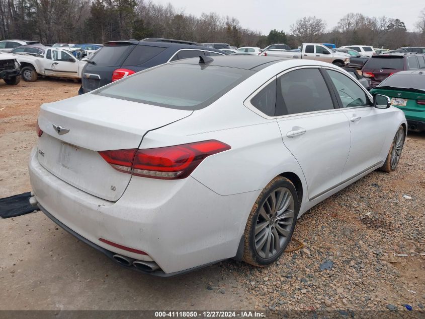 2015 Hyundai Genesis 5.0 VIN: KMHGN4JF8FU073687 Lot: 41118050