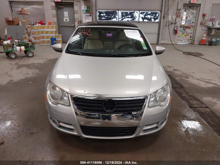 2009 Volkswagen Eos Komfort VIN: WVWBA71F99V018739 Lot: 41118086