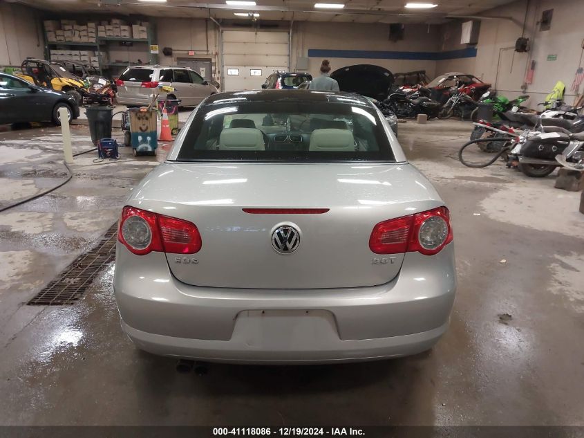 2009 Volkswagen Eos Komfort VIN: WVWBA71F99V018739 Lot: 41118086