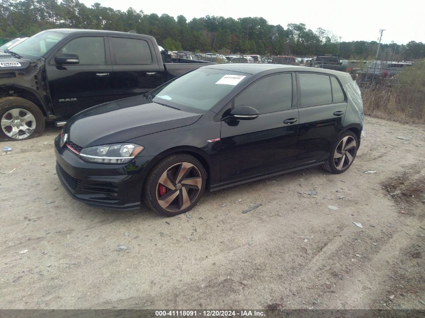 2021 Volkswagen Golf Gti 2.0T Autobahn/2.0T S/2.0T Se VIN: 3VW6T7AU9MM008951 Lot: 41118091