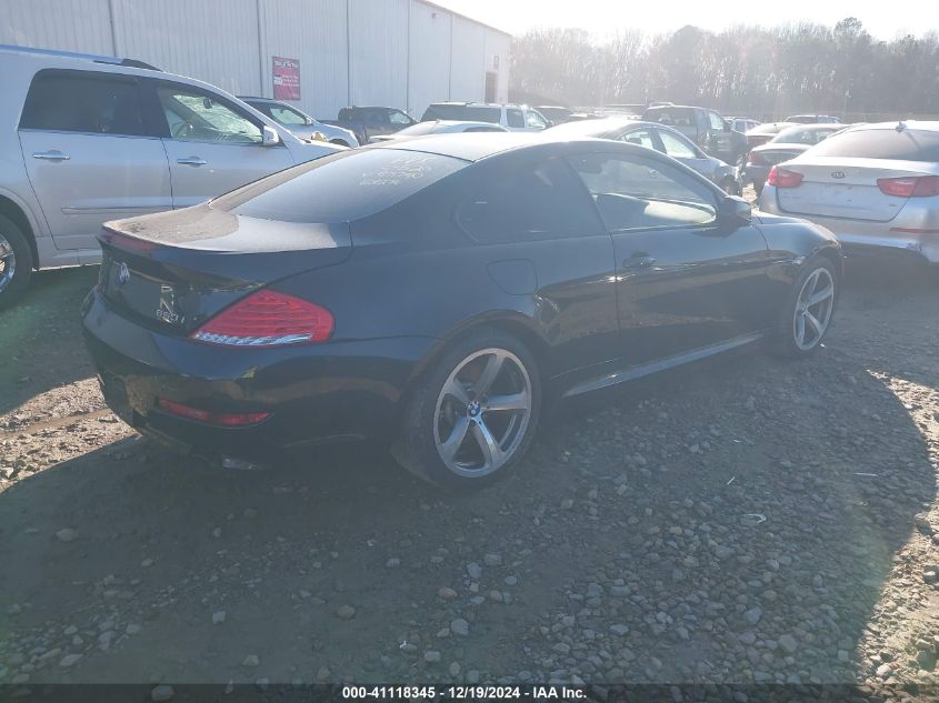 2010 BMW 650I VIN: WBAEA5C54ACV93740 Lot: 41118345