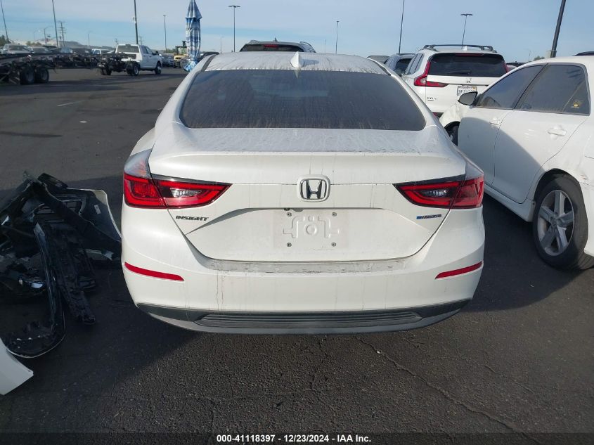 2019 Honda Insight Ex VIN: 19XZE4F5XKE033293 Lot: 41118397