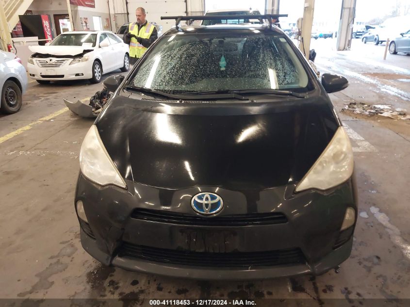 2014 Toyota Prius C Two VIN: JTDKDTB36E1059612 Lot: 41118453