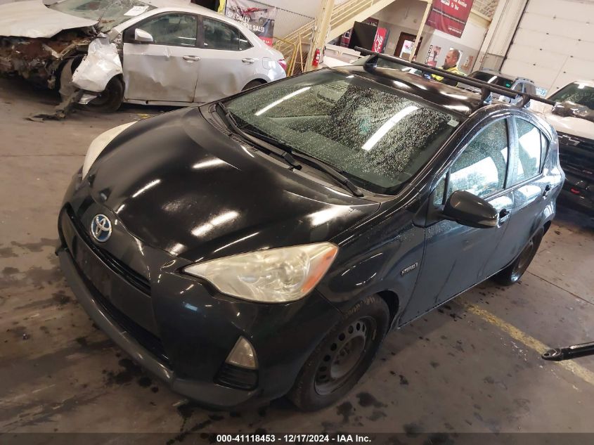 2014 Toyota Prius C Two VIN: JTDKDTB36E1059612 Lot: 41118453