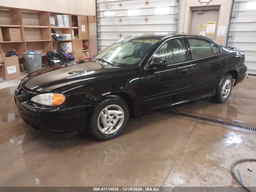 2003 Pontiac Grand Am Se VIN: 1G2NE52F73C200970 Lot: 41118530