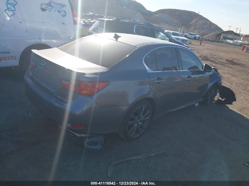 2013 Lexus Gs 350 VIN: JTHCE1BL1D5007901 Lot: 41118542