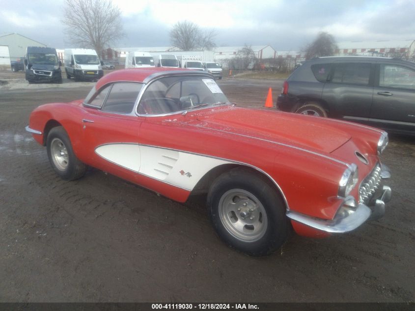 1960 Chevrolet Corvette VIN: 00867S105161 Lot: 41119030