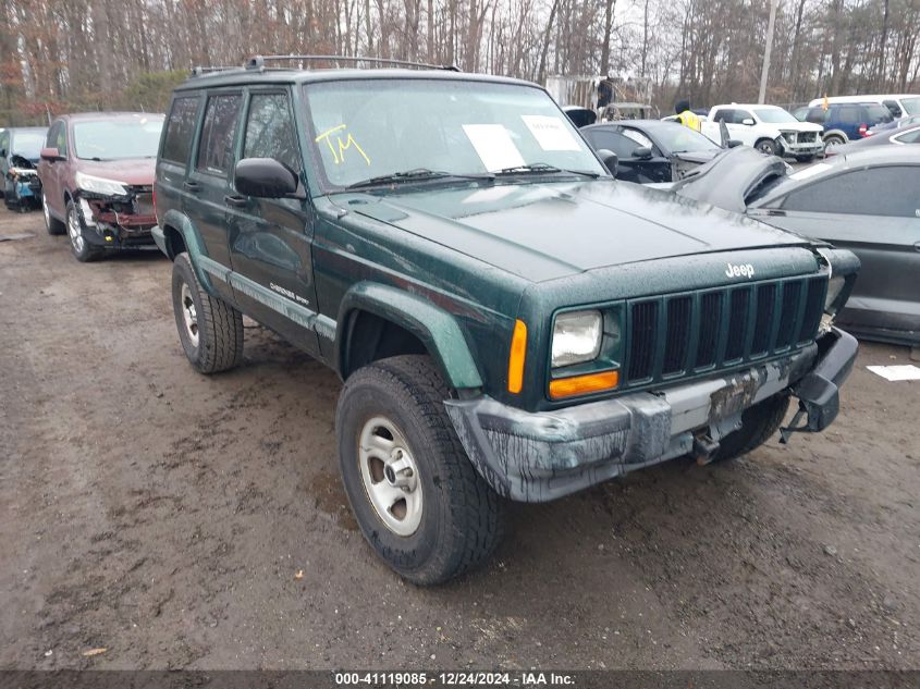 2000 Jeep Cherokee Sport VIN: 1J4FF48S8YL100292 Lot: 41119085