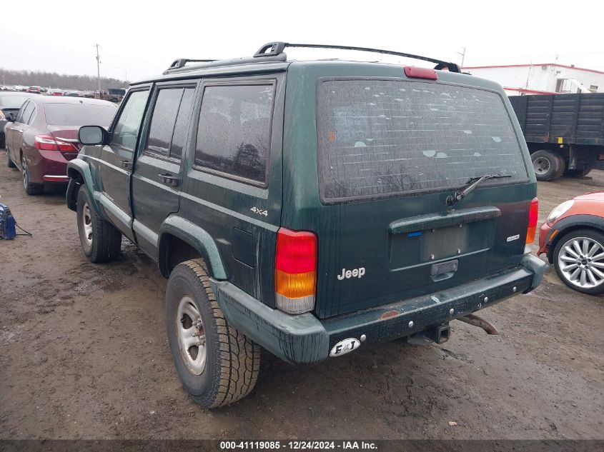 2000 Jeep Cherokee Sport VIN: 1J4FF48S8YL100292 Lot: 41119085