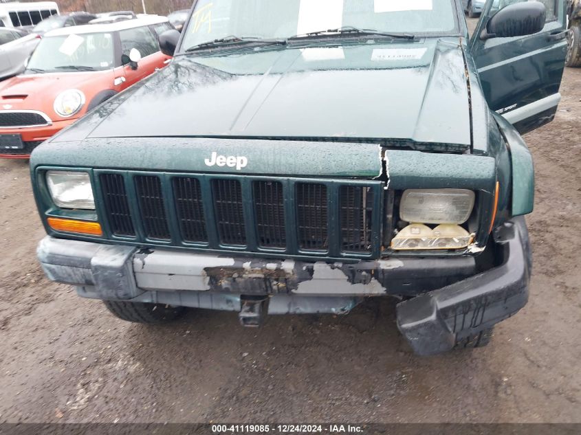 2000 Jeep Cherokee Sport VIN: 1J4FF48S8YL100292 Lot: 41119085