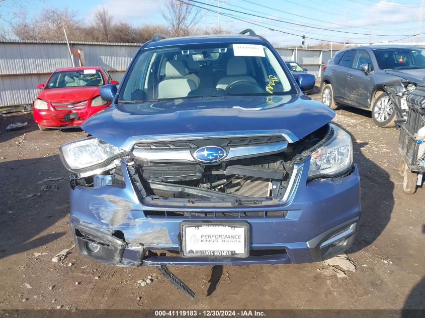 2017 Subaru Forester 2.5I Premium VIN: JF2SJAGCXHH497620 Lot: 41119183