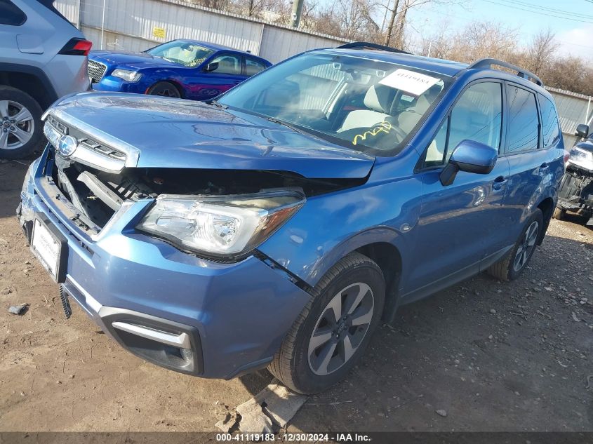 2017 Subaru Forester 2.5I Premium VIN: JF2SJAGCXHH497620 Lot: 41119183