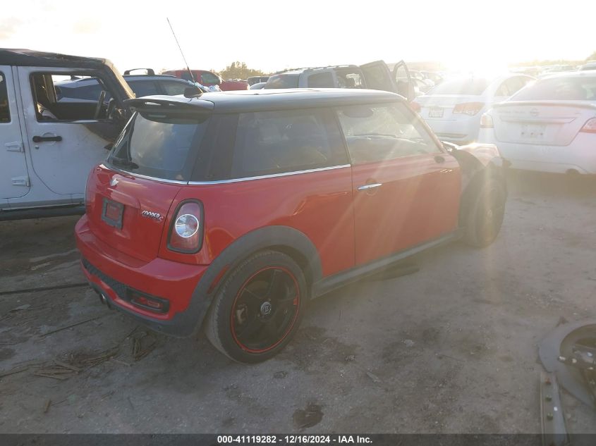 2013 Mini Hardtop Cooper S VIN: WMWSV3C57DT393130 Lot: 41119282