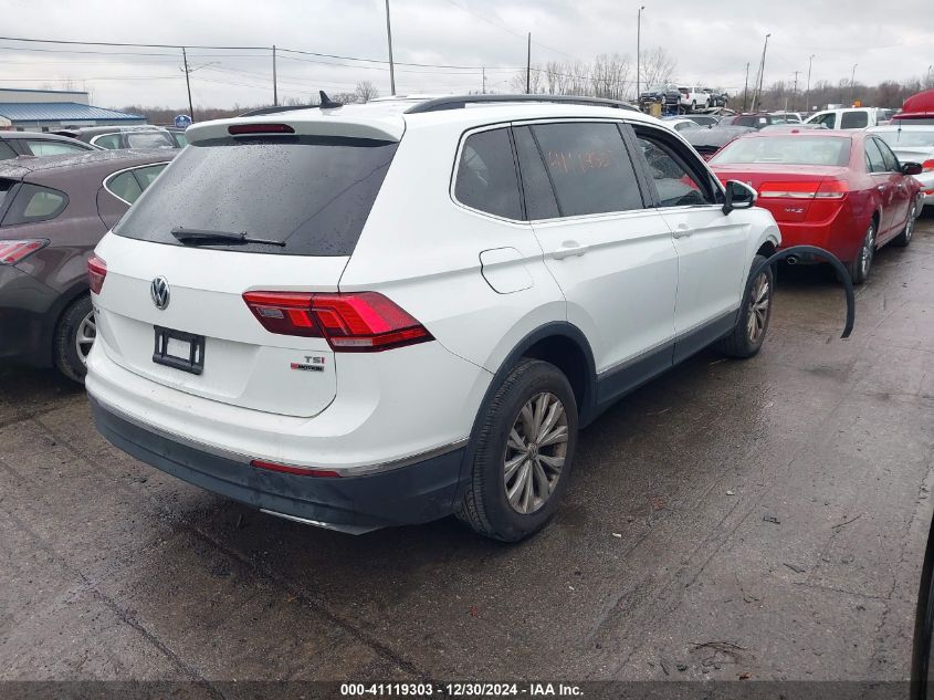 2018 Volkswagen Tiguan 2.0T Se/2.0T Sel VIN: 3VV2B7AX4JM079874 Lot: 41119303