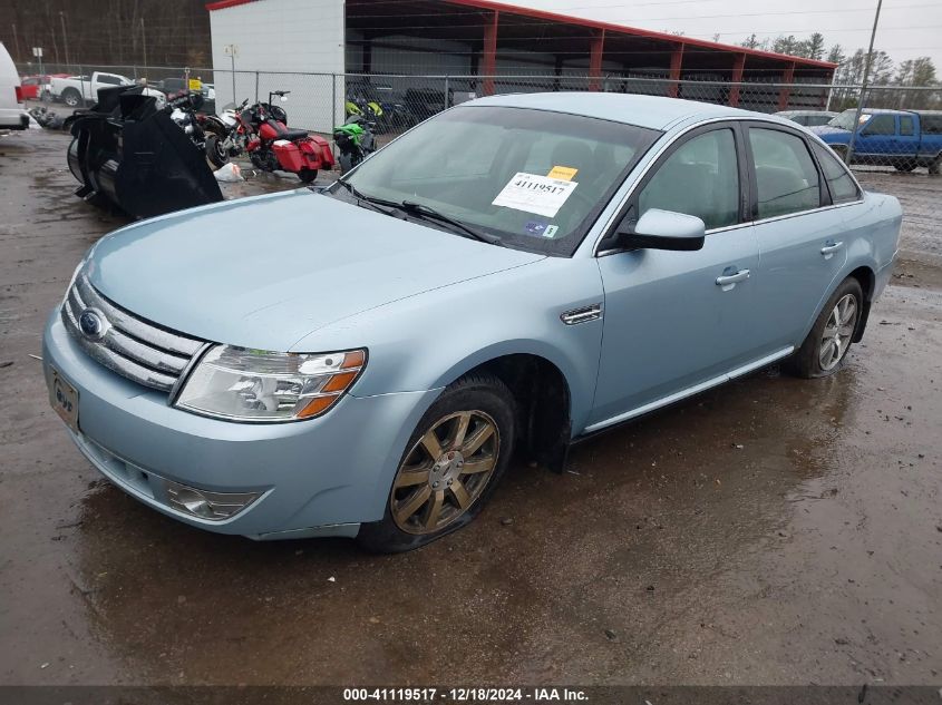 2008 Ford Taurus Sel VIN: 1FAHP24W98G168172 Lot: 41119517