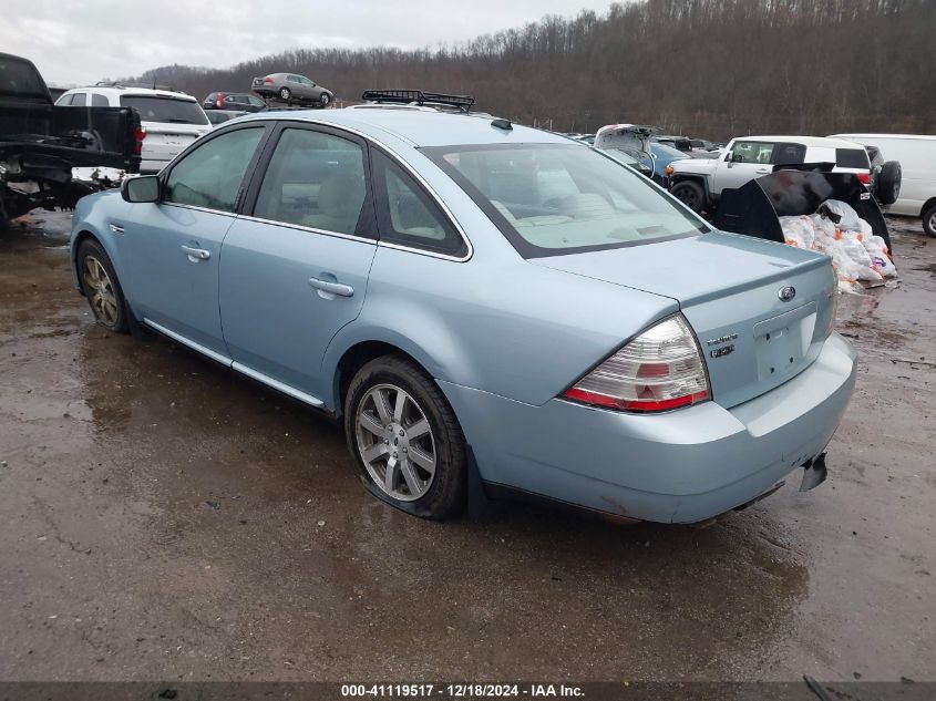 2008 Ford Taurus Sel VIN: 1FAHP24W98G168172 Lot: 41119517