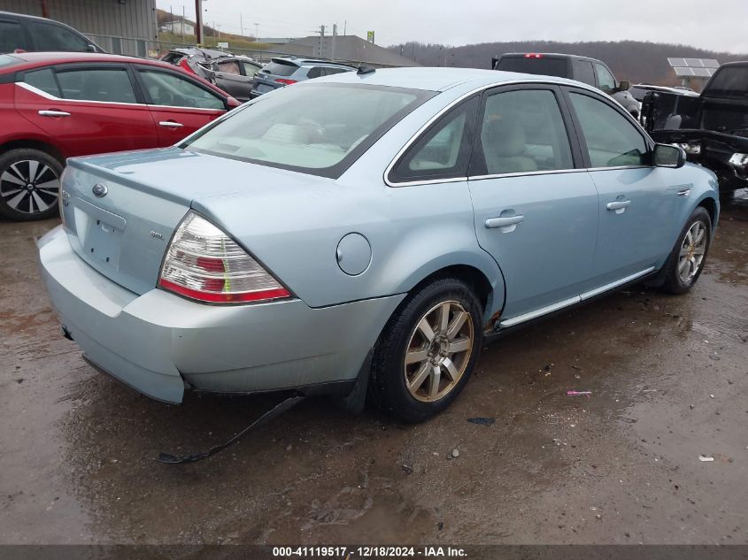 2008 Ford Taurus Sel VIN: 1FAHP24W98G168172 Lot: 41119517