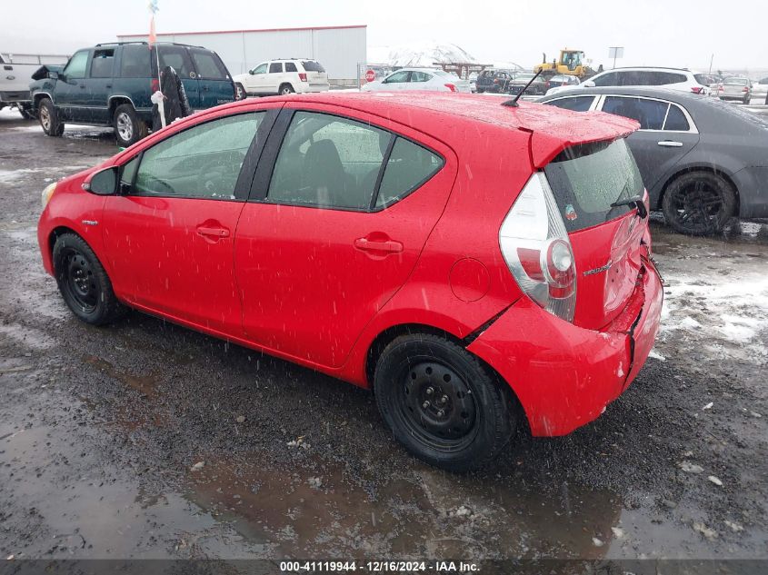 2014 Toyota Prius C Two VIN: JTDKDTB31E1558432 Lot: 41119944