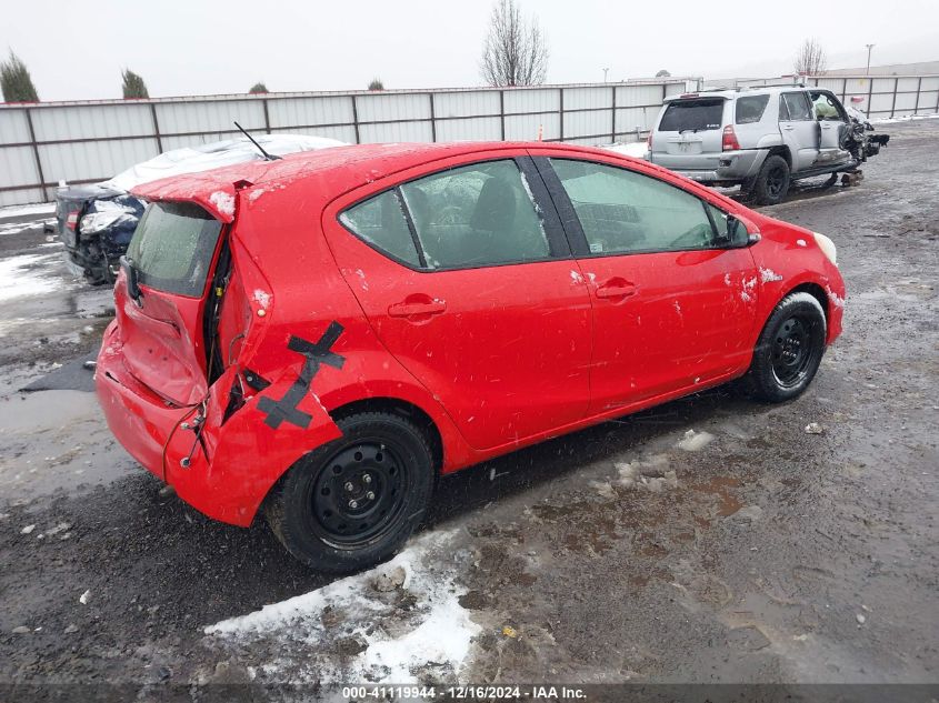 2014 Toyota Prius C Two VIN: JTDKDTB31E1558432 Lot: 41119944