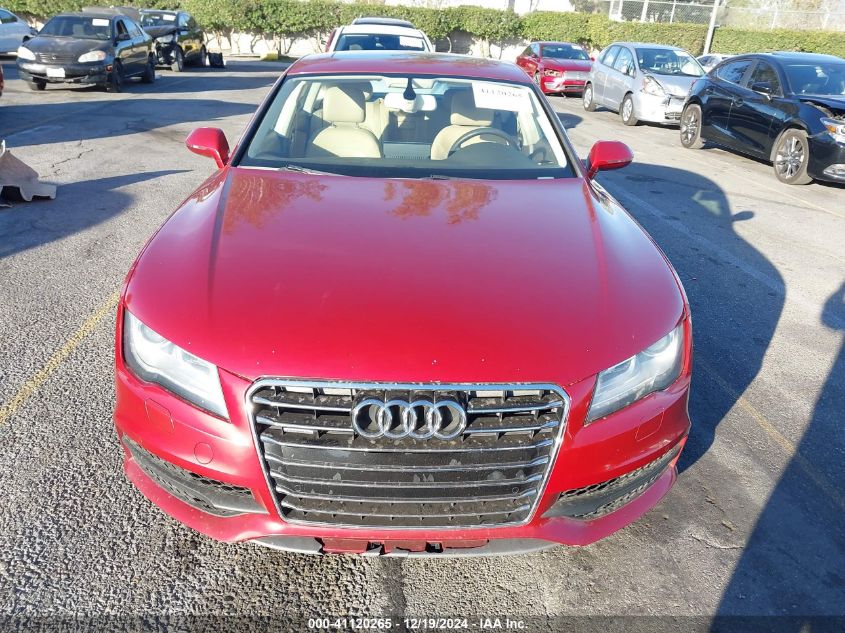 2013 Audi A7 3.0T Premium VIN: WAU2GAFC0DN146450 Lot: 41120265