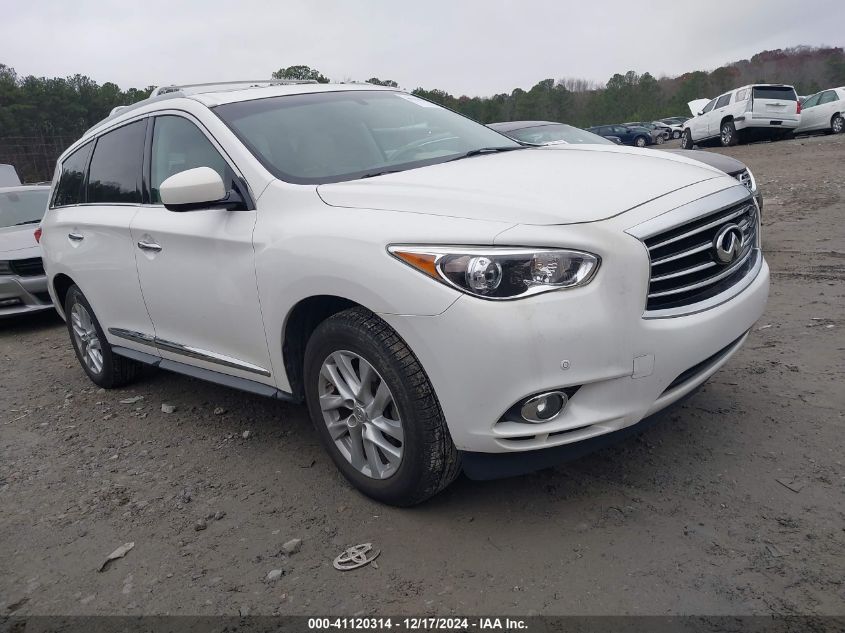 2013 Infiniti Jx35 VIN: 5N1AL0MM0DC352908 Lot: 41120314