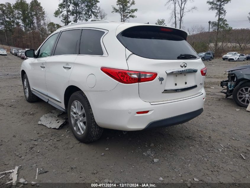 2013 Infiniti Jx35 VIN: 5N1AL0MM0DC352908 Lot: 41120314