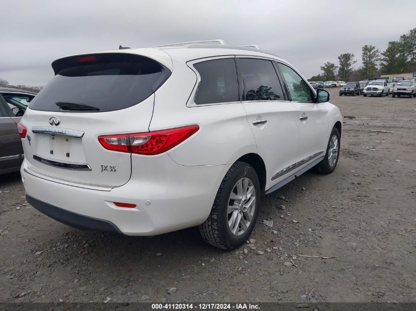 2013 Infiniti Jx35 VIN: 5N1AL0MM0DC352908 Lot: 41120314