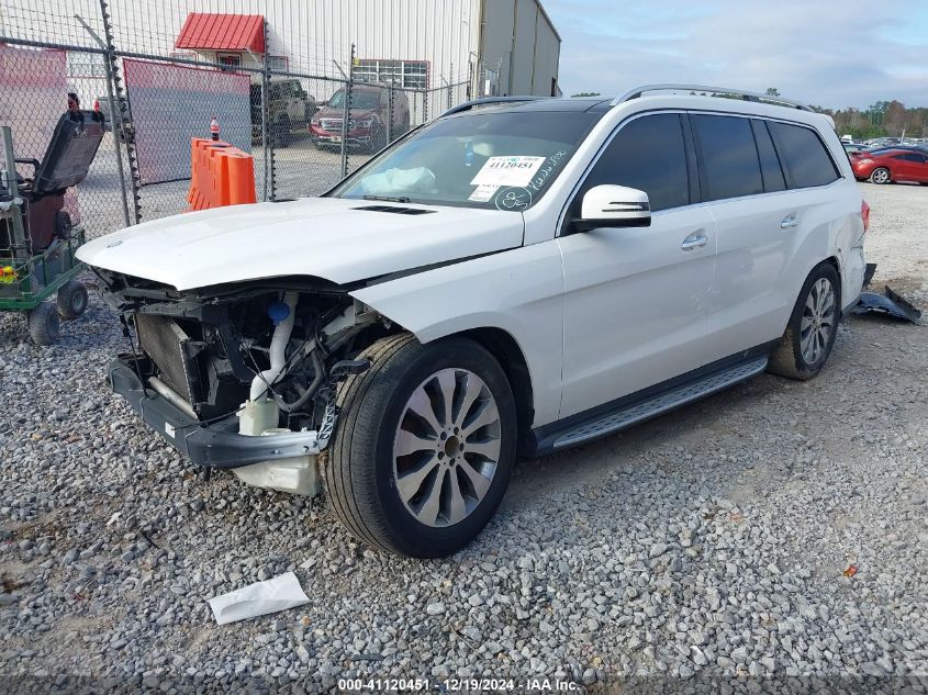 2017 Mercedes-Benz Gls 450 4Matic VIN: 4JGDF6EE5HA895218 Lot: 41120451