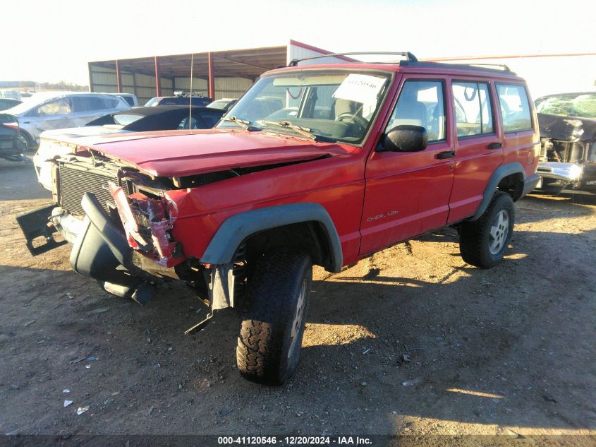 1997 Jeep Cherokee Se VIN: 1J4FJ28S4VL559673 Lot: 41120546