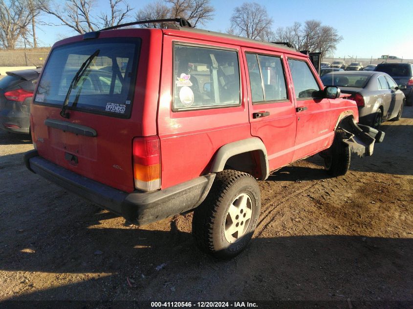 1997 Jeep Cherokee Se VIN: 1J4FJ28S4VL559673 Lot: 41120546