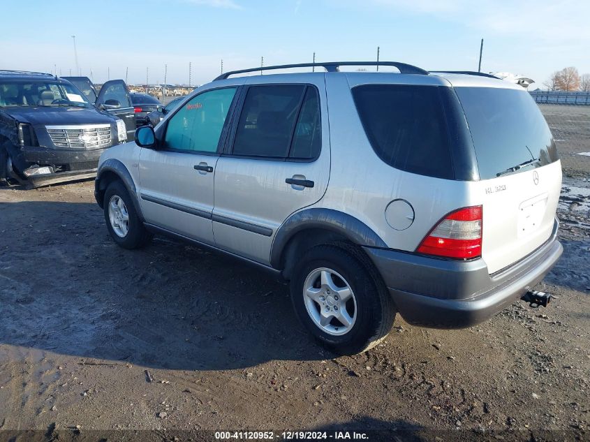 1999 Mercedes-Benz Ml 320 VIN: 4JGAB54E8XA054566 Lot: 41120952