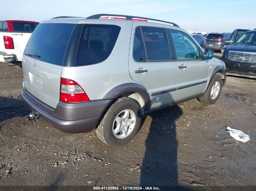 1999 Mercedes-Benz Ml 320 VIN: 4JGAB54E8XA054566 Lot: 41120952