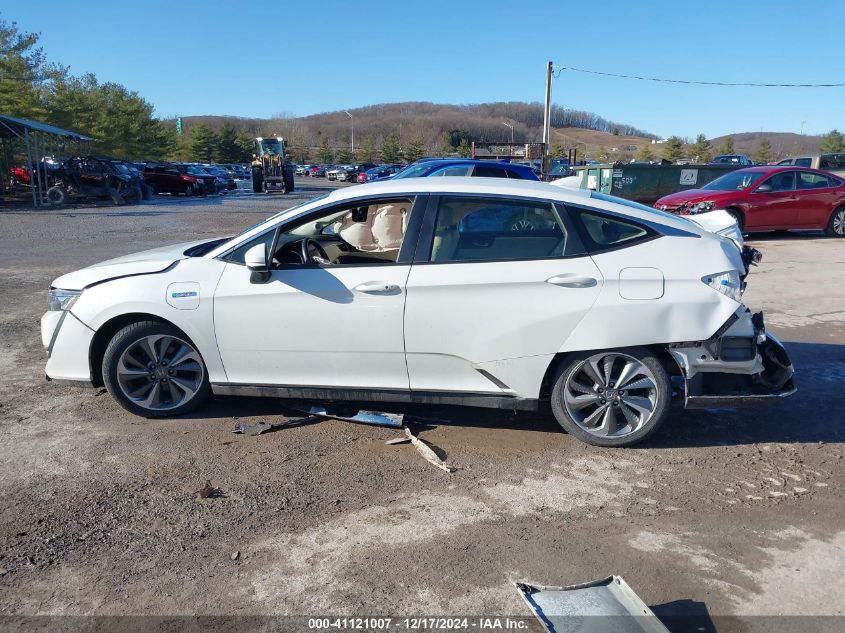 2018 Honda Clarity Plug-In Hybrid Touring VIN: JHMZC5F33JC006693 Lot: 41121007