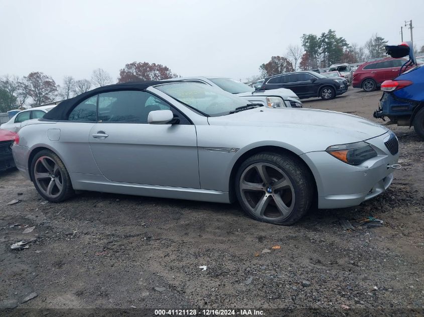 2007 BMW 650I VIN: WBAEK13517CN81477 Lot: 41121128