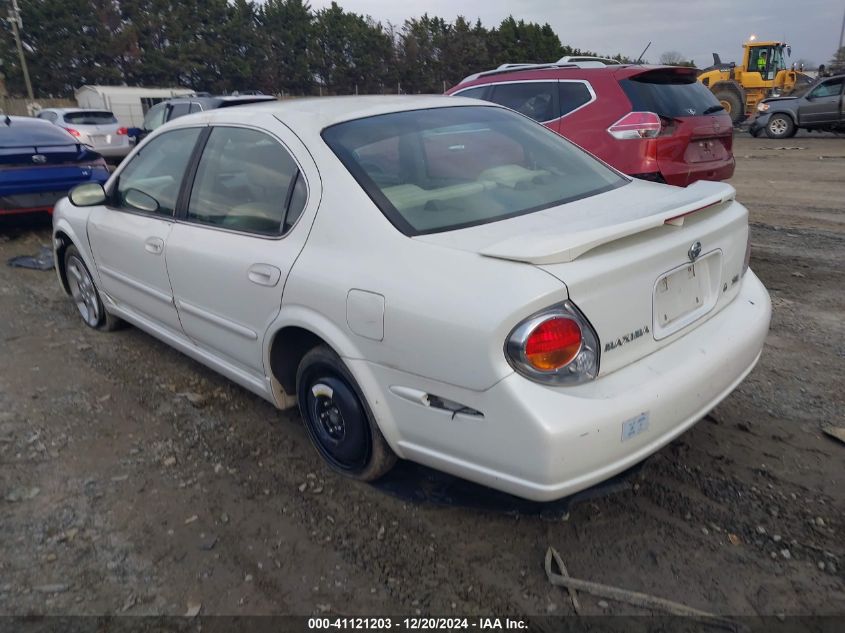 2002 Nissan Maxima Gle/Gxe/Se VIN: JN1DA31D52T418799 Lot: 41121203