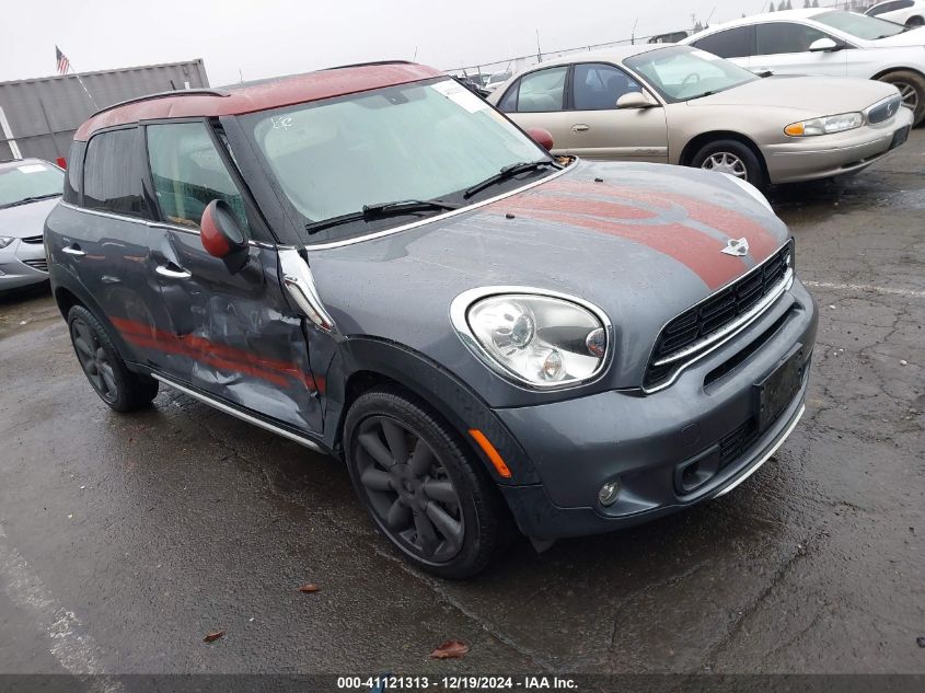 2016 Mini Countryman Cooper S VIN: WMWZC3C57GWT09055 Lot: 41121313