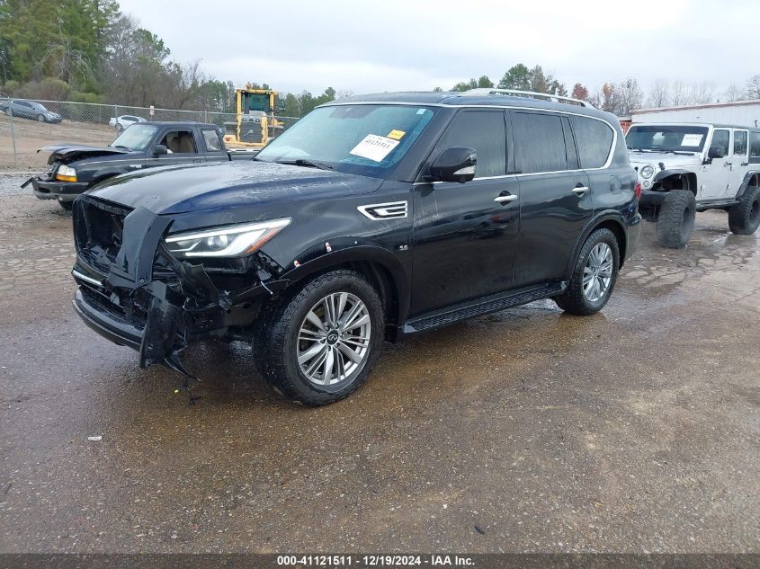 2018 Infiniti Qx80 VIN: JN8AZ2NE3J9191148 Lot: 41121511