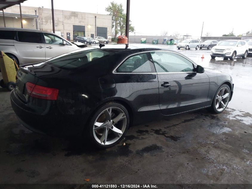 2012 Audi A5 2.0T Premium VIN: WAURFAFRXCA008605 Lot: 41121593