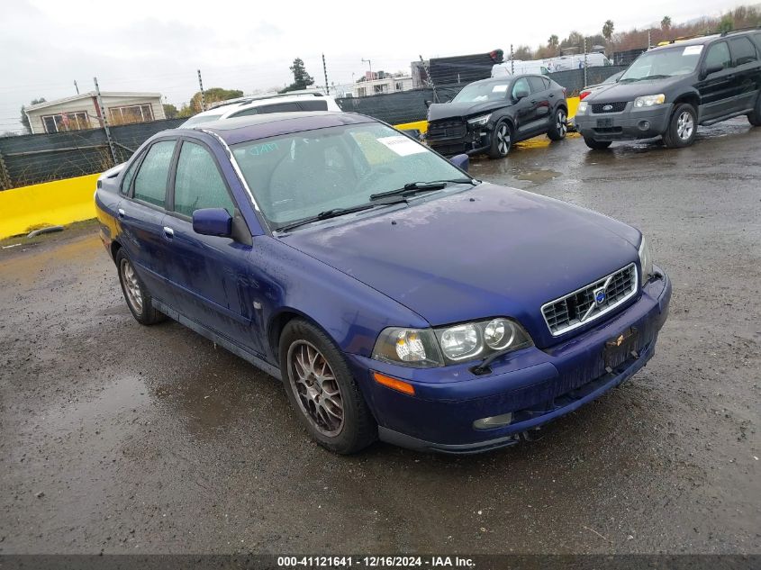 2004 Volvo S40 A/Lse VIN: YV1VS27584F051417 Lot: 41121641